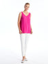 LC Waikiki V Neck Straight Women Blouse